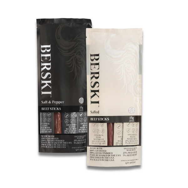 BERSKI 1.9oz Ancestral Beef Stick - BUNDLE
