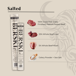 BERSKI Beef Sticks - Salted