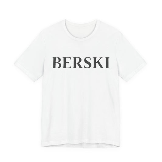 Unisex Jersey Short Sleeve Branded Tee