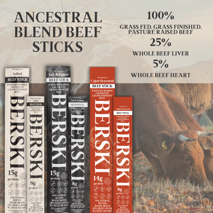 BERSKI Beef Sticks - Cajun Seasoned