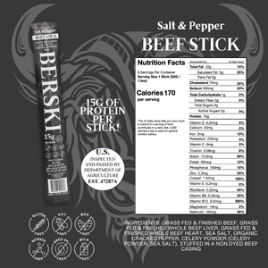 ULTIMATE BERSKI ANCESTRAL BEEF STICK BUNDLE