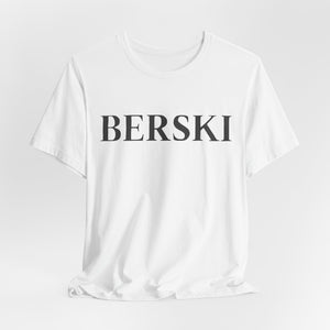Unisex Jersey Short Sleeve Branded Tee